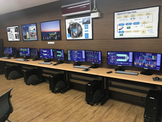 LNGC Simulation Room